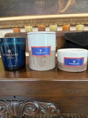 3 THUCASSI Candles NWOT older candles